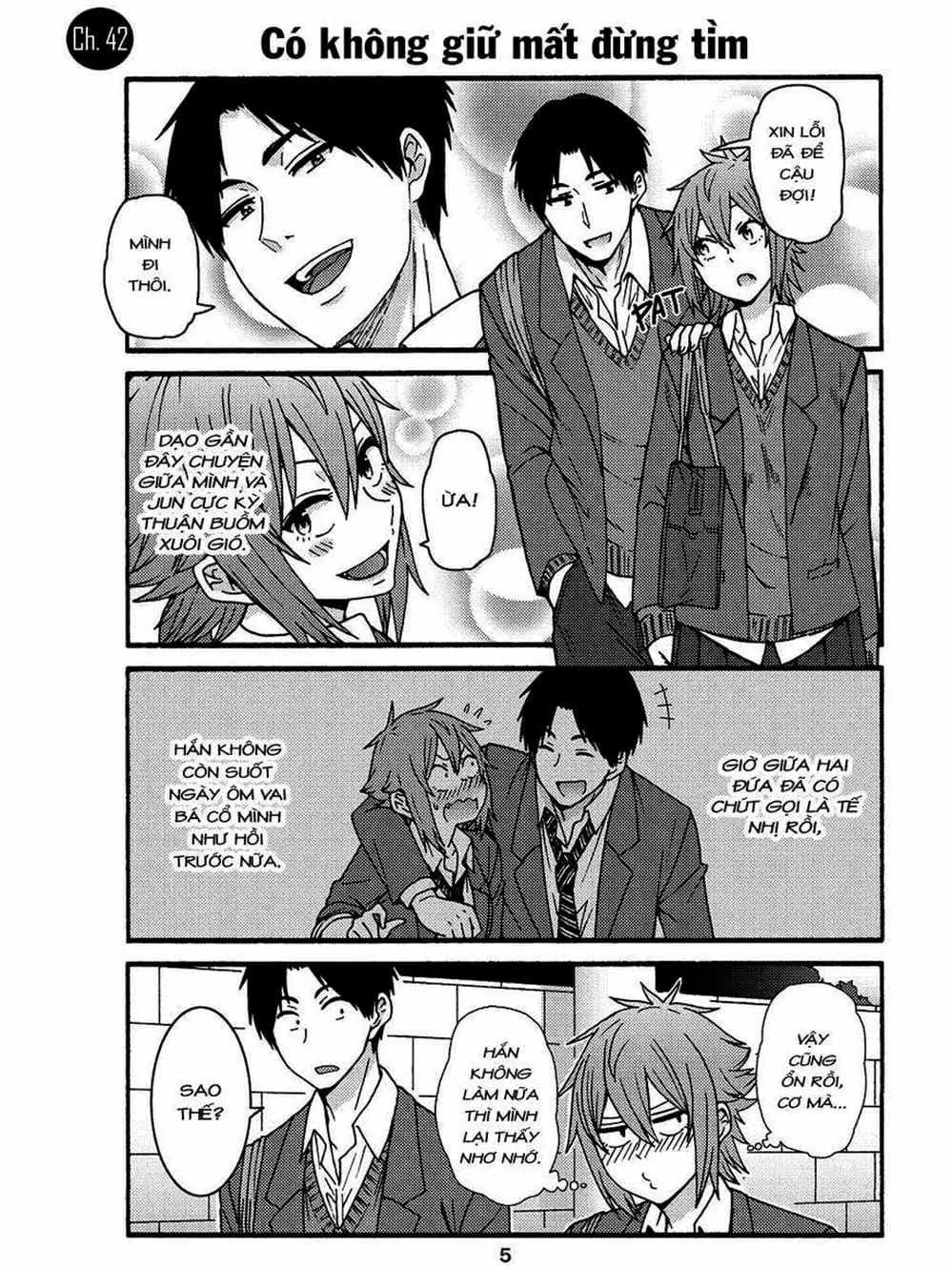 Truyện Tranh Tomo-Chan Là Một Cô Gái! trang 3