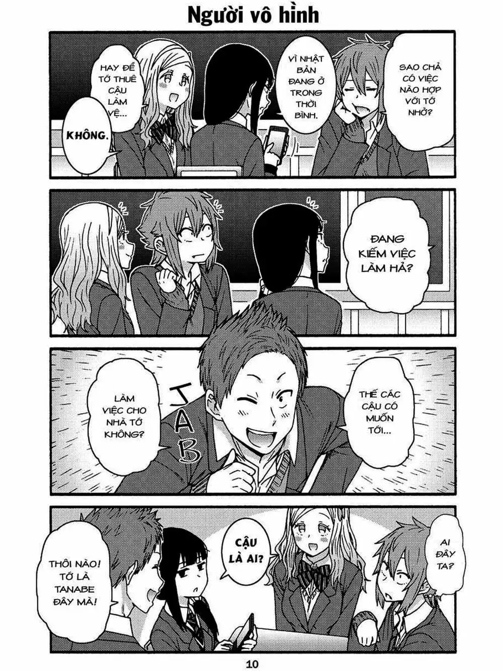 Truyện Tranh Tomo-Chan Là Một Cô Gái! trang 3