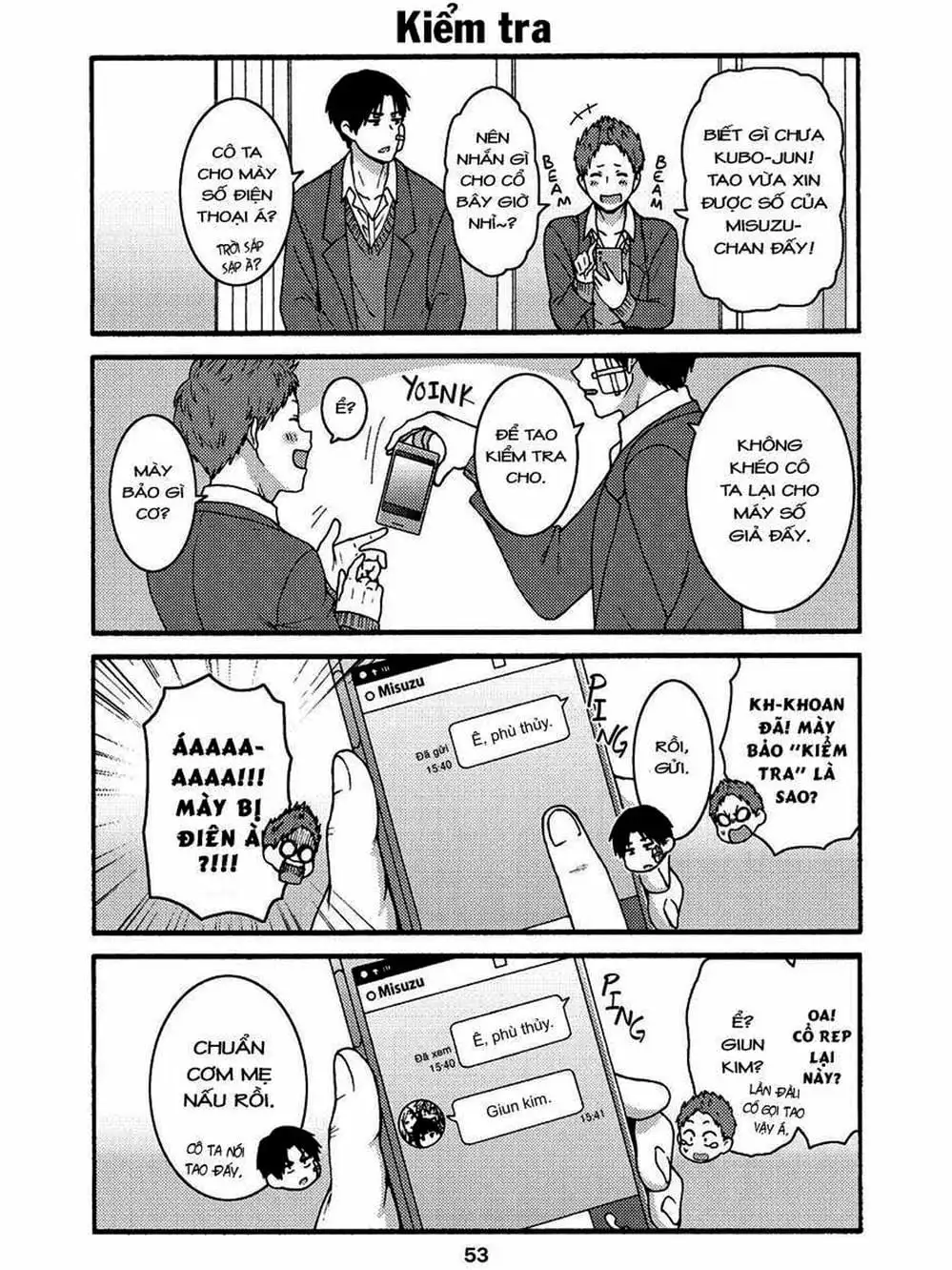 Truyện Tranh Tomo-Chan Là Một Cô Gái! trang 3