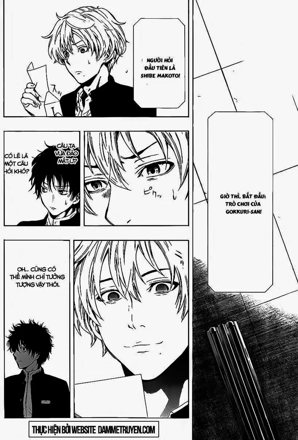 Truyện Tranh Trò Chơi Tình Bạn - Tomodachi Game trang 2