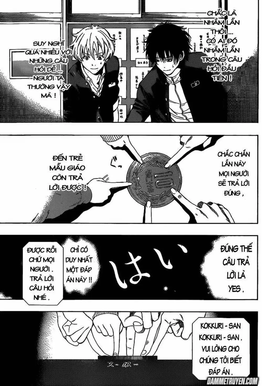 Truyện Tranh Trò Chơi Tình Bạn - Tomodachi Game trang 2