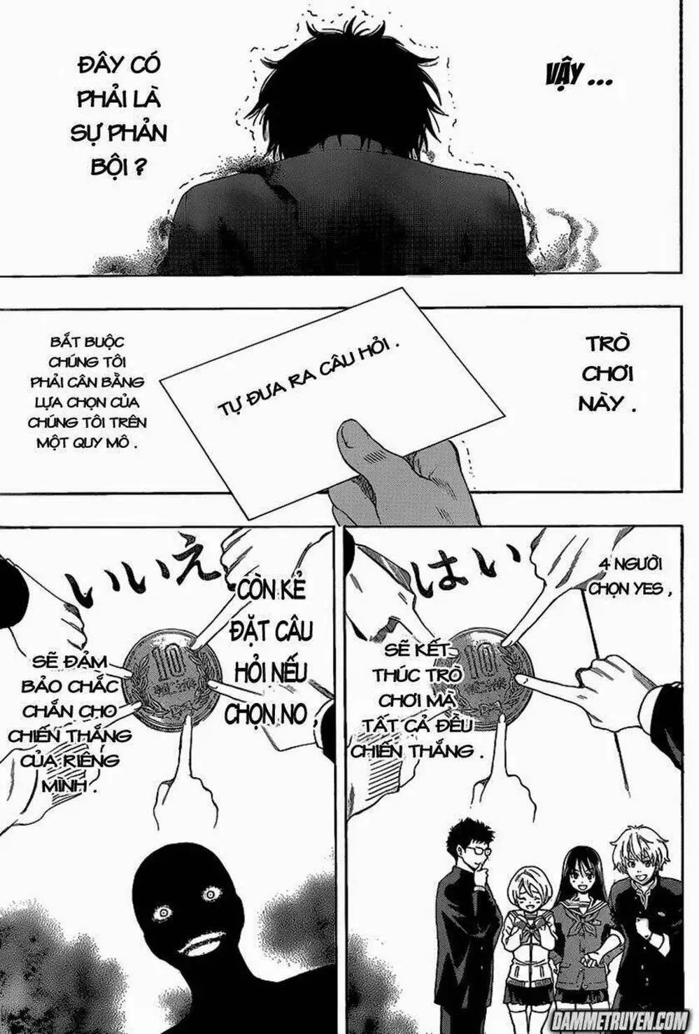 Truyện Tranh Trò Chơi Tình Bạn - Tomodachi Game trang 2