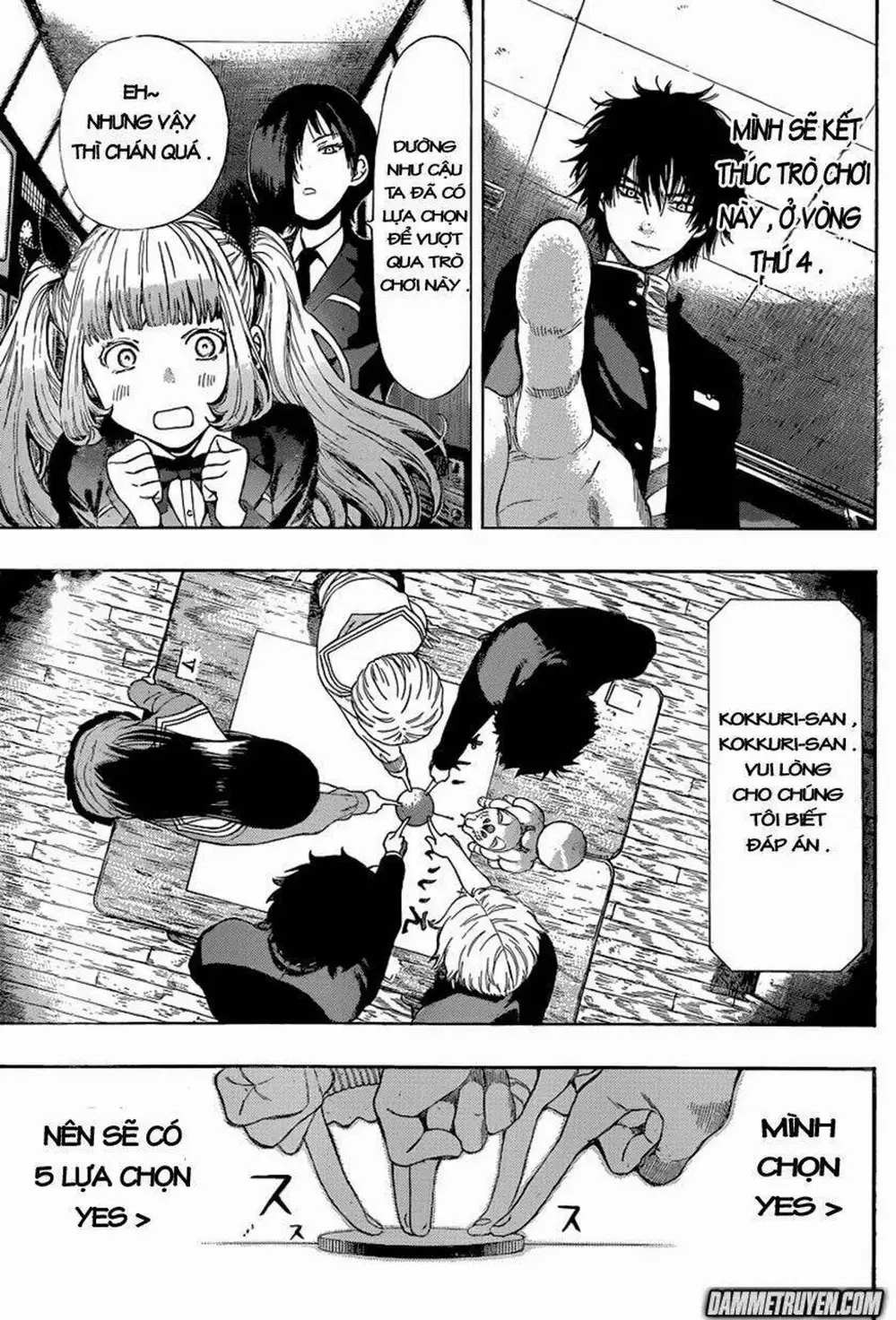 Truyện Tranh Trò Chơi Tình Bạn - Tomodachi Game trang 2