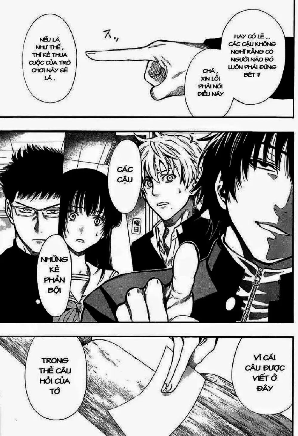 Truyện Tranh Trò Chơi Tình Bạn - Tomodachi Game trang 2