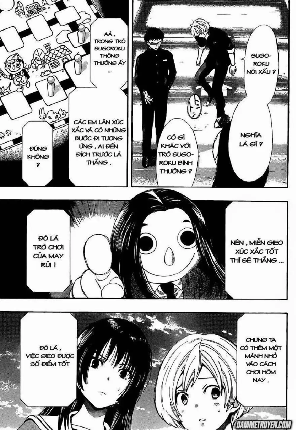 Truyện Tranh Trò Chơi Tình Bạn - Tomodachi Game trang 2