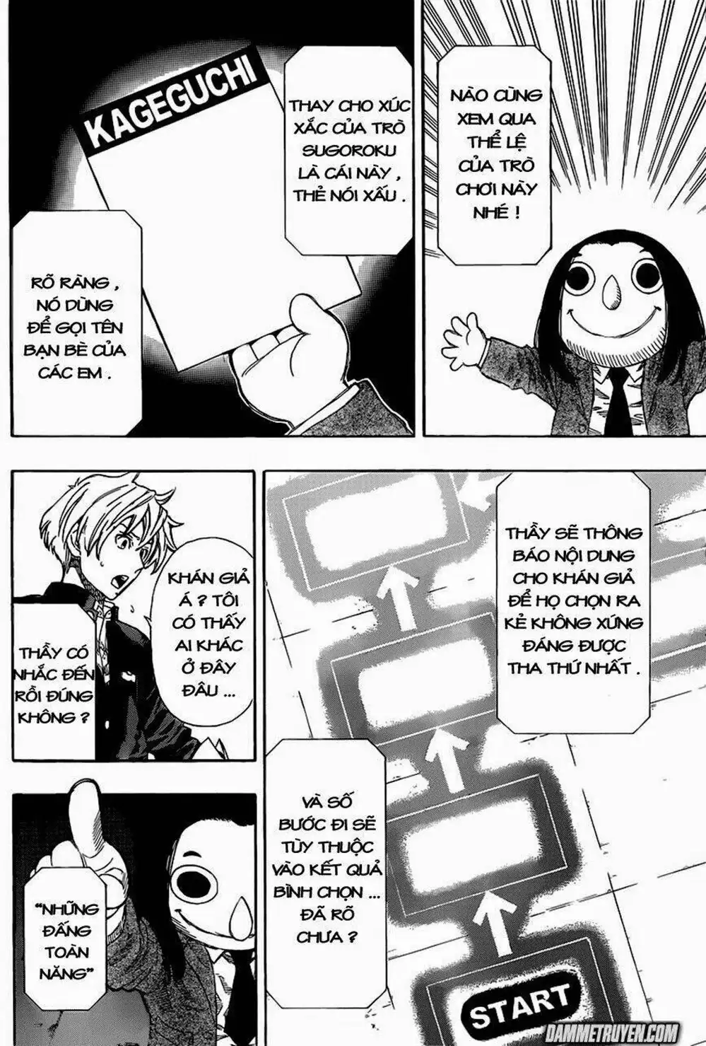 Truyện Tranh Trò Chơi Tình Bạn - Tomodachi Game trang 2