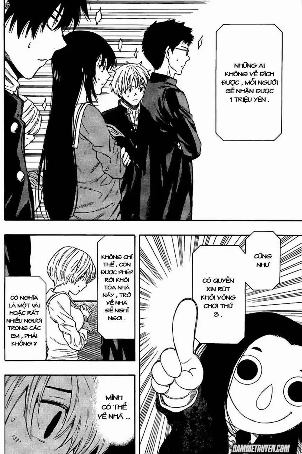 Truyện Tranh Trò Chơi Tình Bạn - Tomodachi Game trang 2