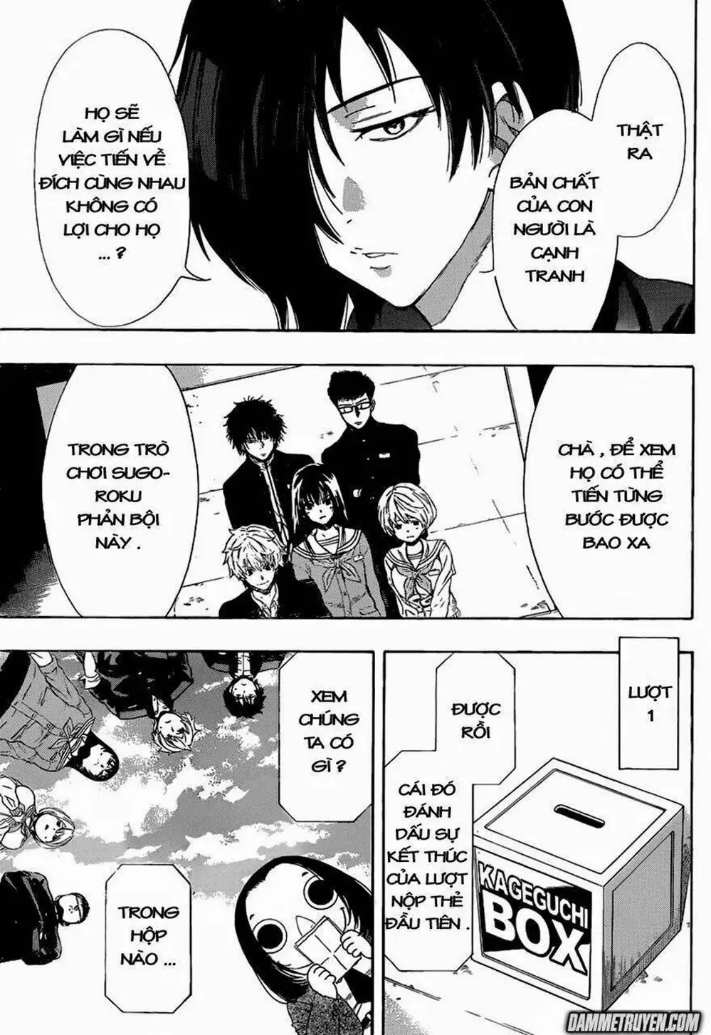 Truyện Tranh Trò Chơi Tình Bạn - Tomodachi Game trang 2