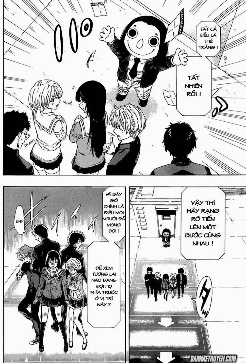 Truyện Tranh Trò Chơi Tình Bạn - Tomodachi Game trang 2