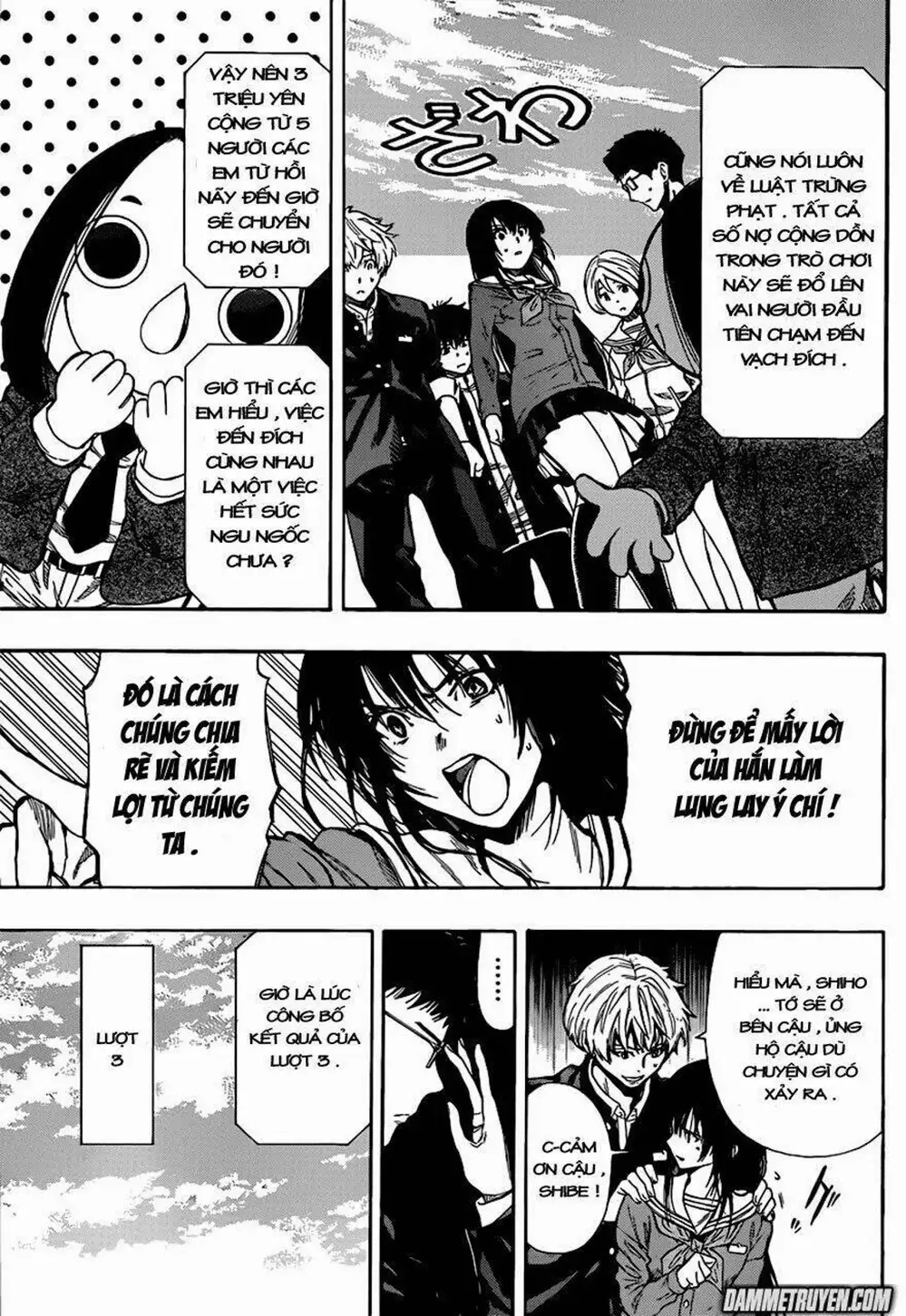 Truyện Tranh Trò Chơi Tình Bạn - Tomodachi Game trang 2