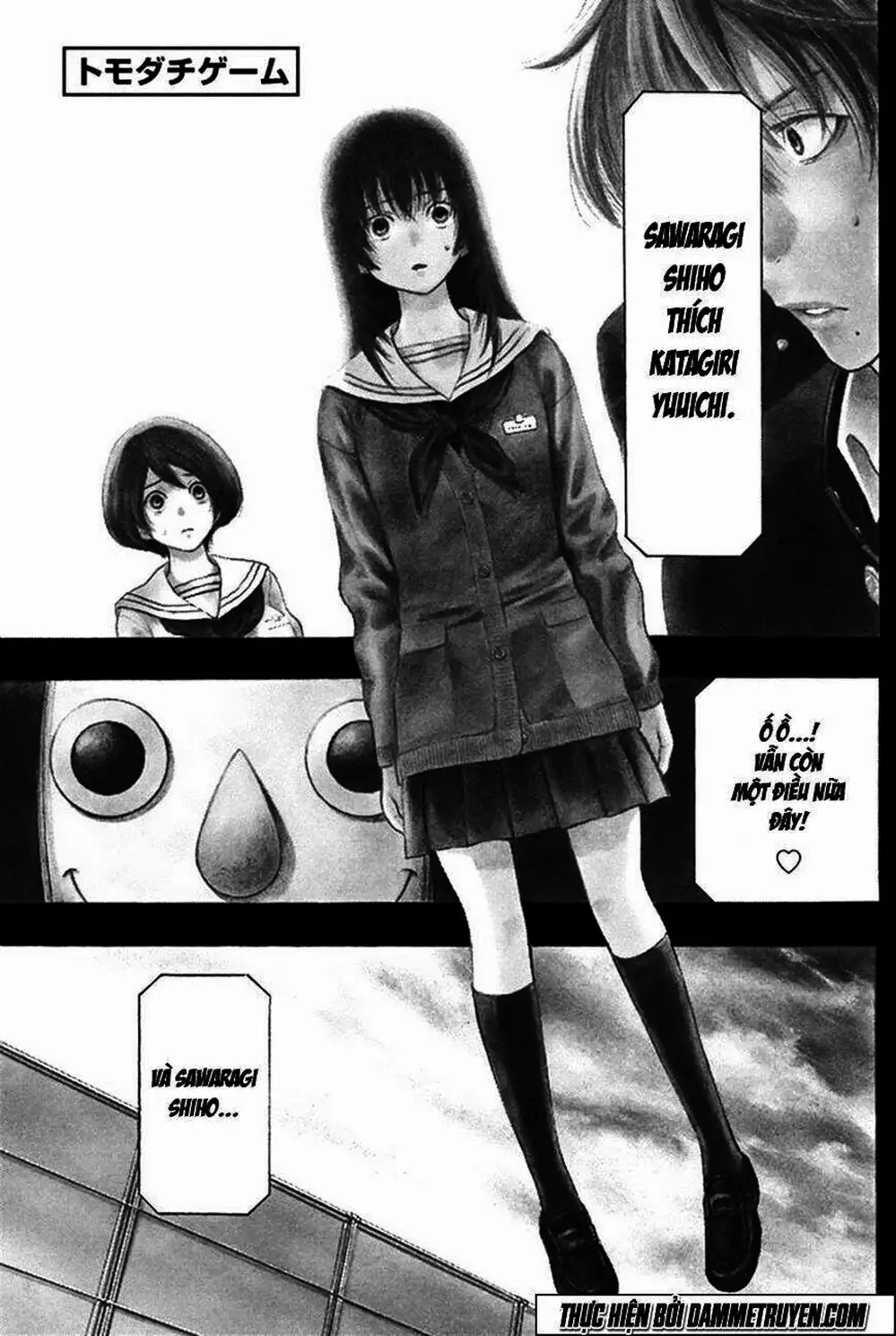 Truyện Tranh Trò Chơi Tình Bạn - Tomodachi Game trang 2