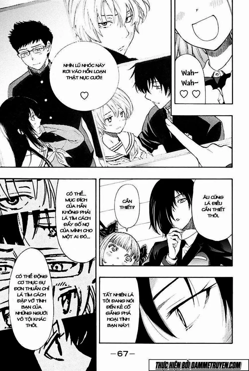 Truyện Tranh Trò Chơi Tình Bạn - Tomodachi Game trang 2