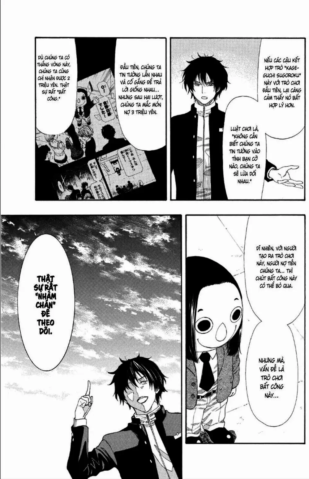 Truyện Tranh Trò Chơi Tình Bạn - Tomodachi Game trang 2