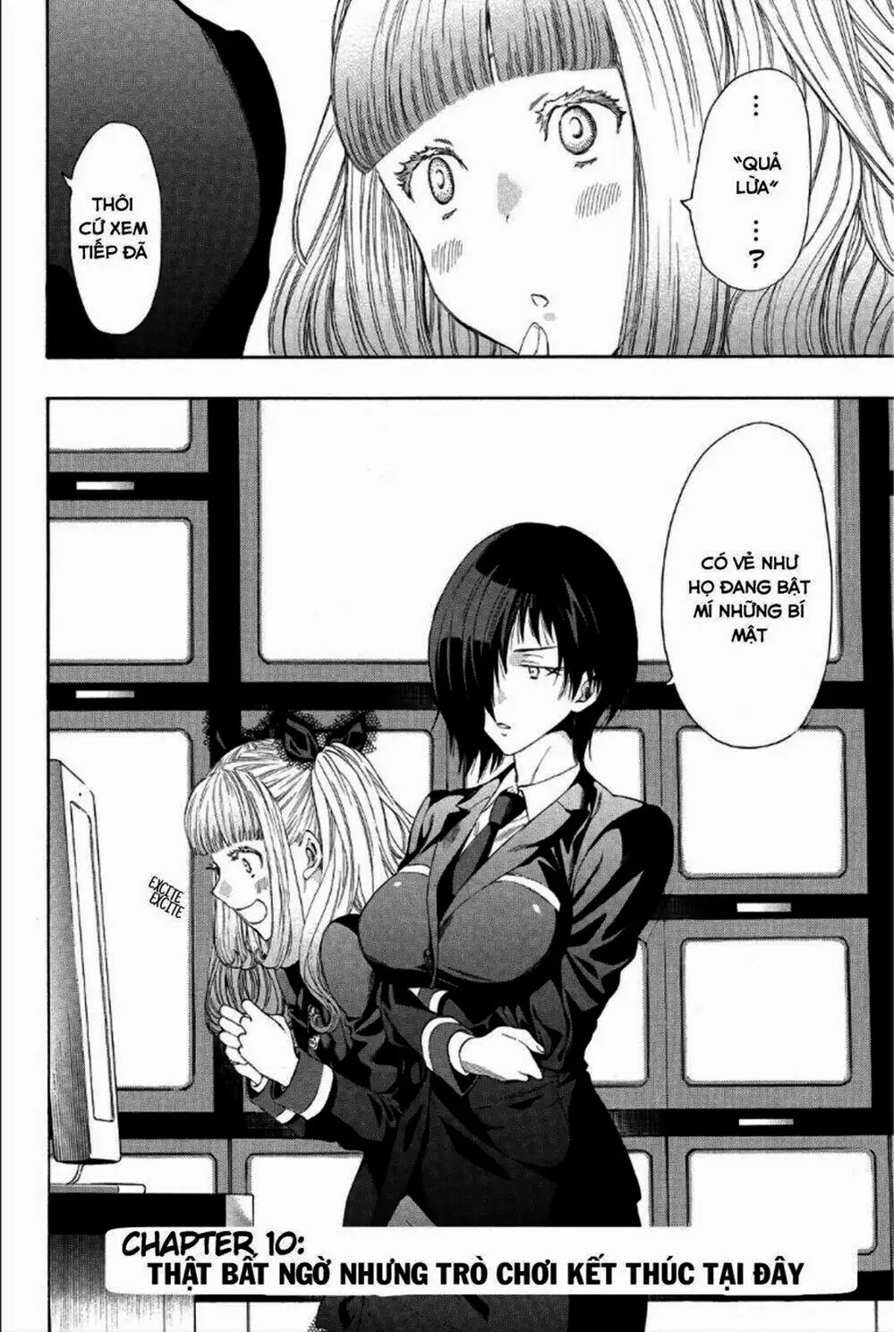 Truyện Tranh Trò Chơi Tình Bạn - Tomodachi Game trang 2