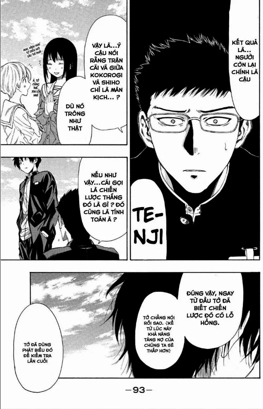 Truyện Tranh Trò Chơi Tình Bạn - Tomodachi Game trang 2