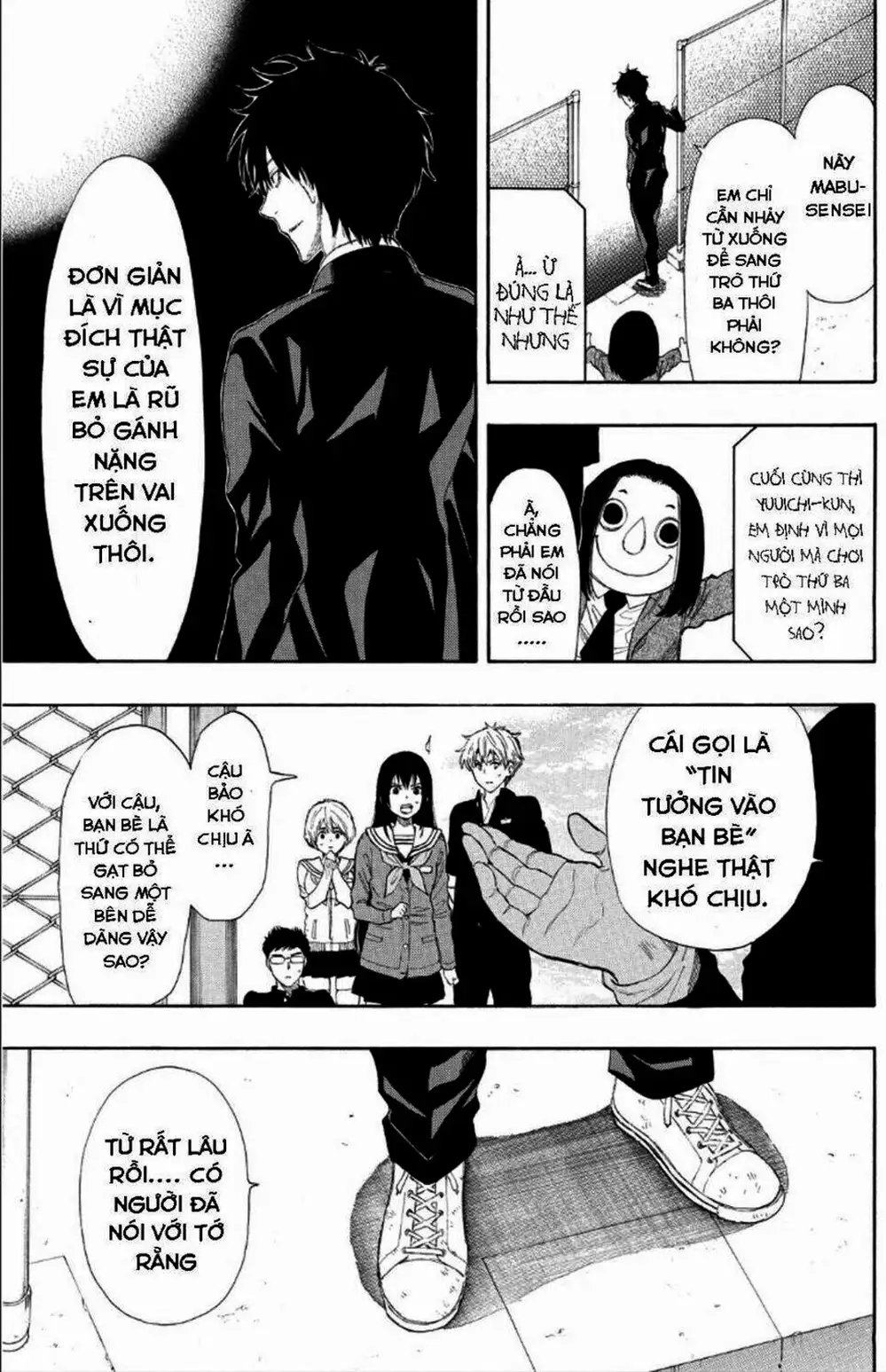 Truyện Tranh Trò Chơi Tình Bạn - Tomodachi Game trang 2