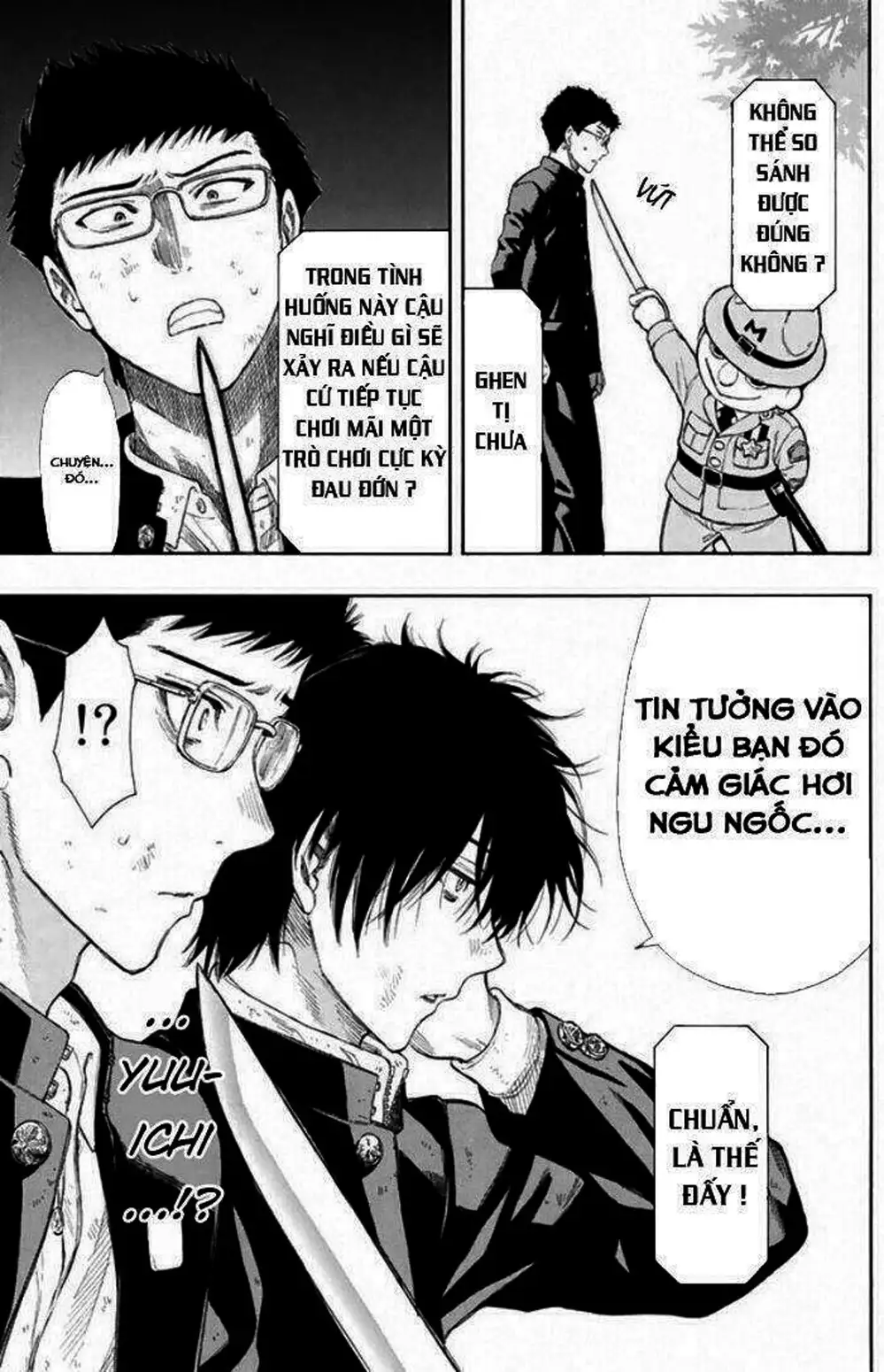 Truyện Tranh Trò Chơi Tình Bạn - Tomodachi Game trang 2