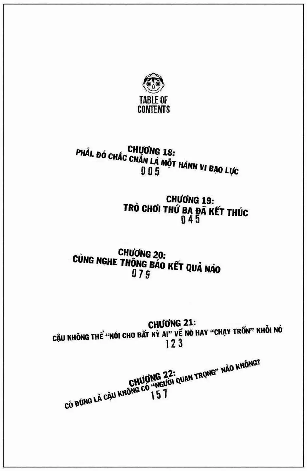 Truyện Tranh Trò Chơi Tình Bạn - Tomodachi Game trang 2