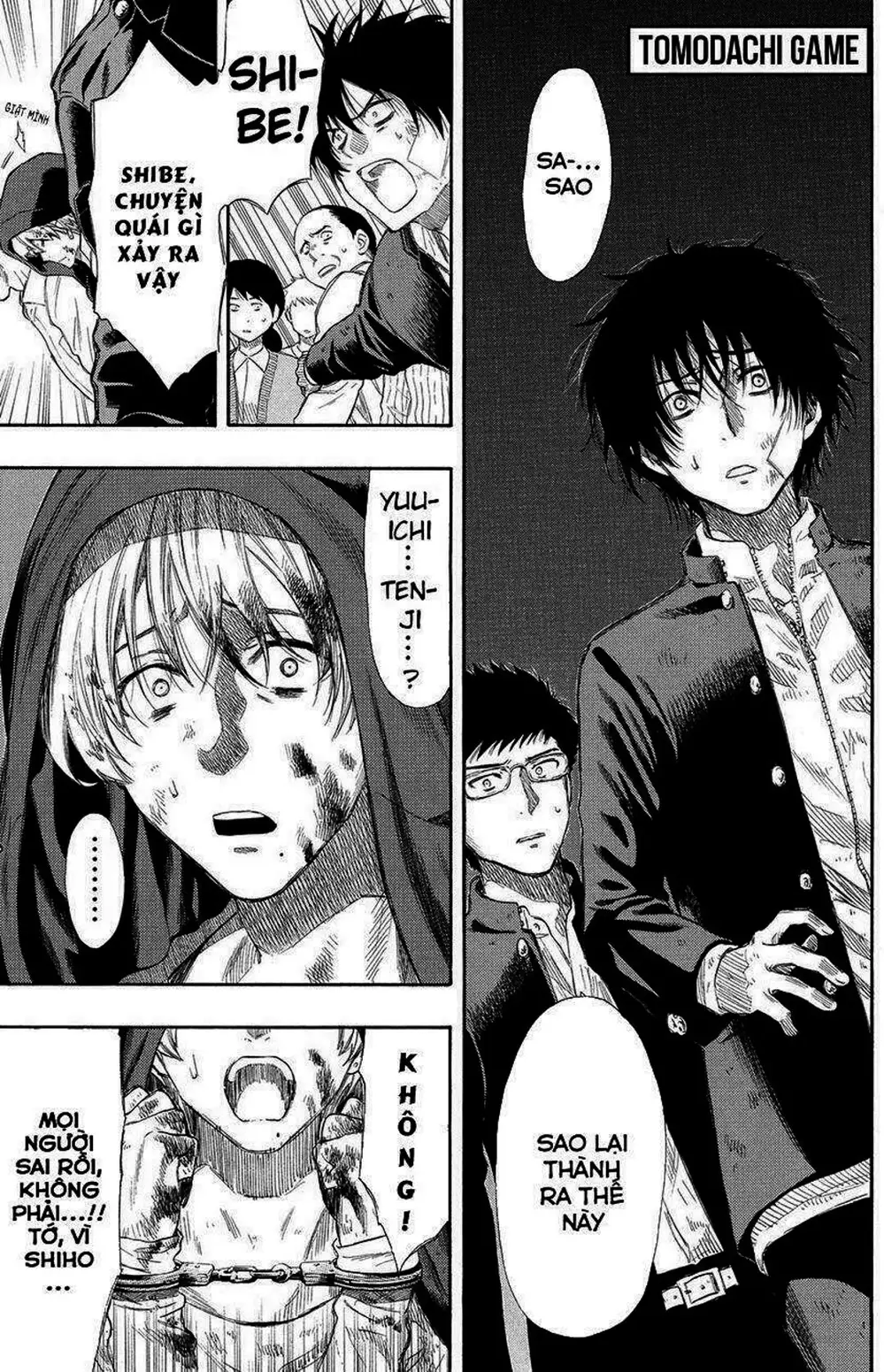 Truyện Tranh Trò Chơi Tình Bạn - Tomodachi Game trang 2