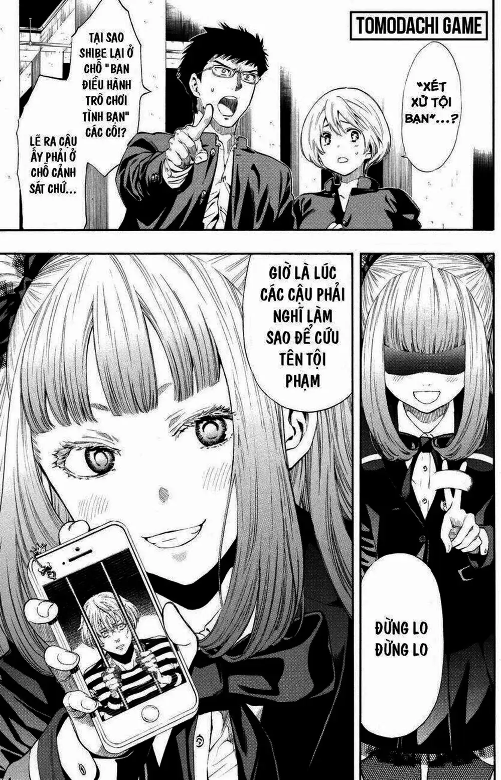Truyện Tranh Trò Chơi Tình Bạn - Tomodachi Game trang 2