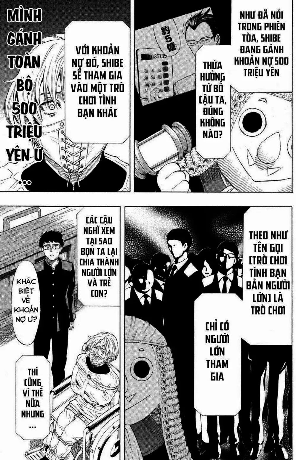 Truyện Tranh Trò Chơi Tình Bạn - Tomodachi Game trang 2