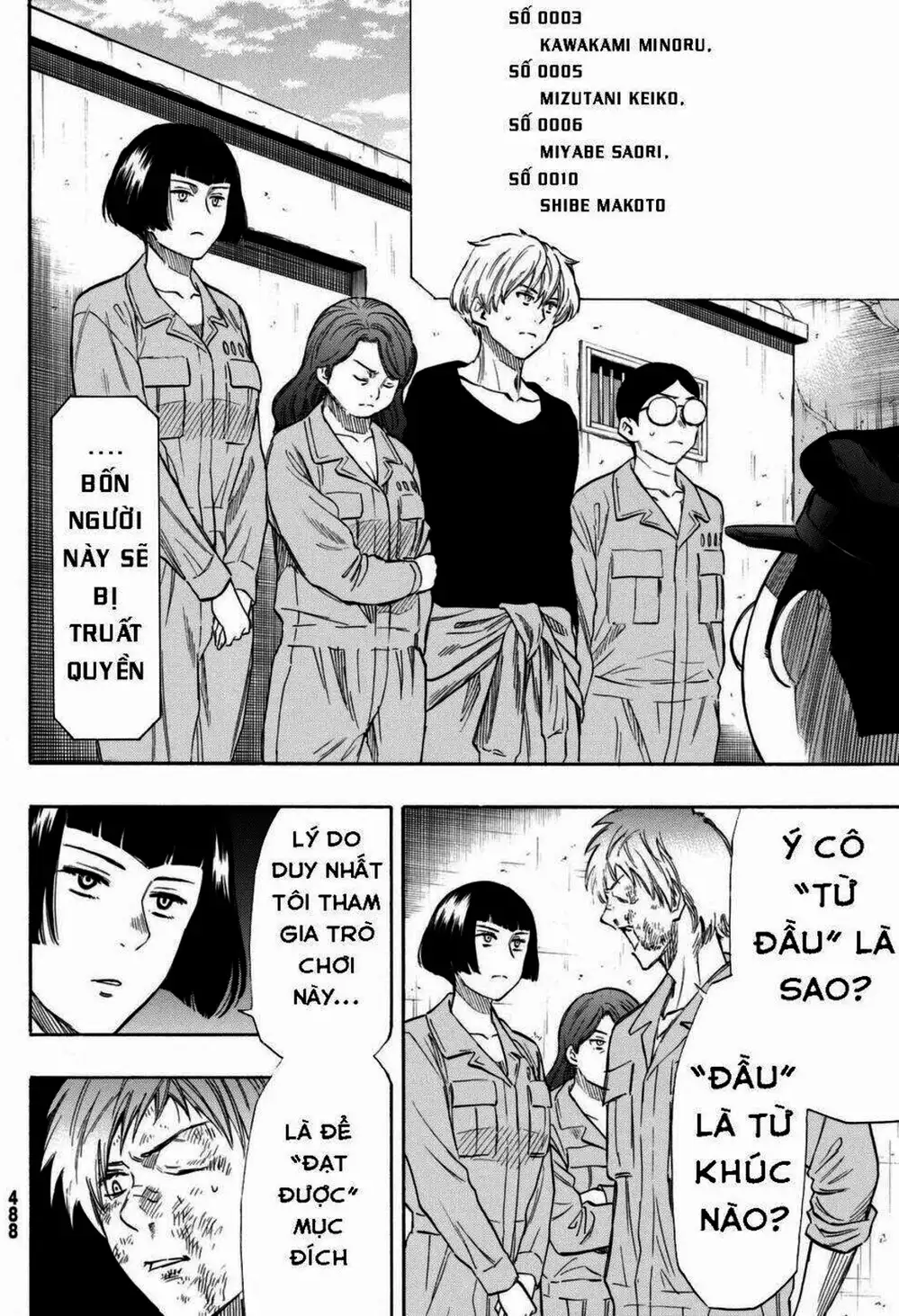 Truyện Tranh Trò Chơi Tình Bạn - Tomodachi Game trang 2