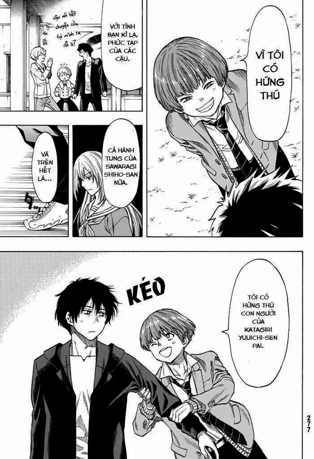 Truyện Tranh Trò Chơi Tình Bạn - Tomodachi Game trang 2