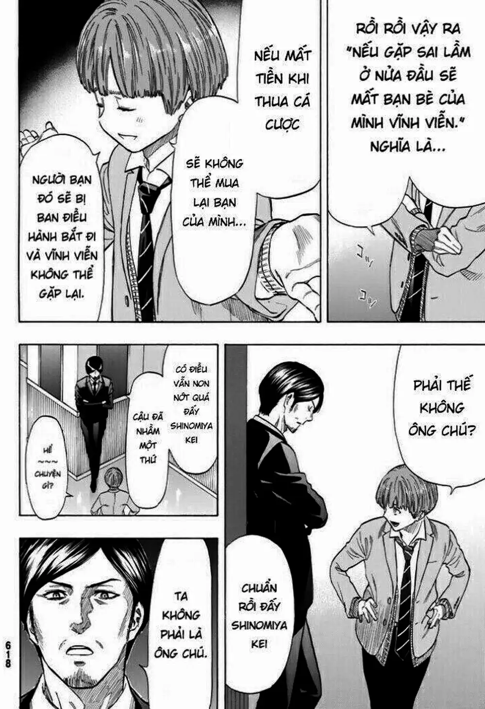 Truyện Tranh Trò Chơi Tình Bạn - Tomodachi Game trang 2