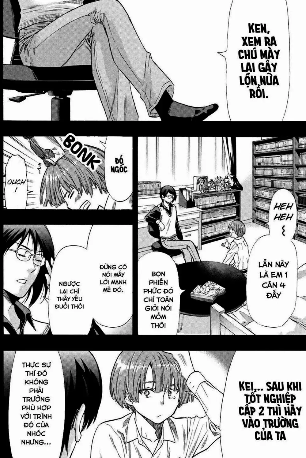 Truyện Tranh Trò Chơi Tình Bạn - Tomodachi Game trang 2