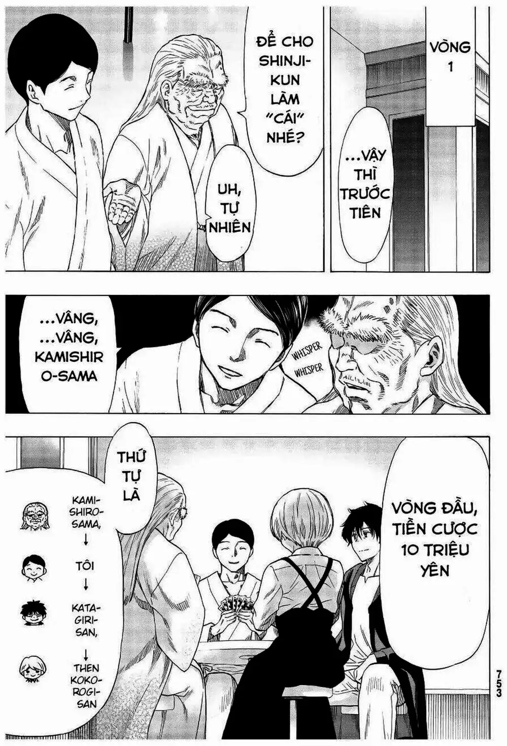 Truyện Tranh Trò Chơi Tình Bạn - Tomodachi Game trang 2