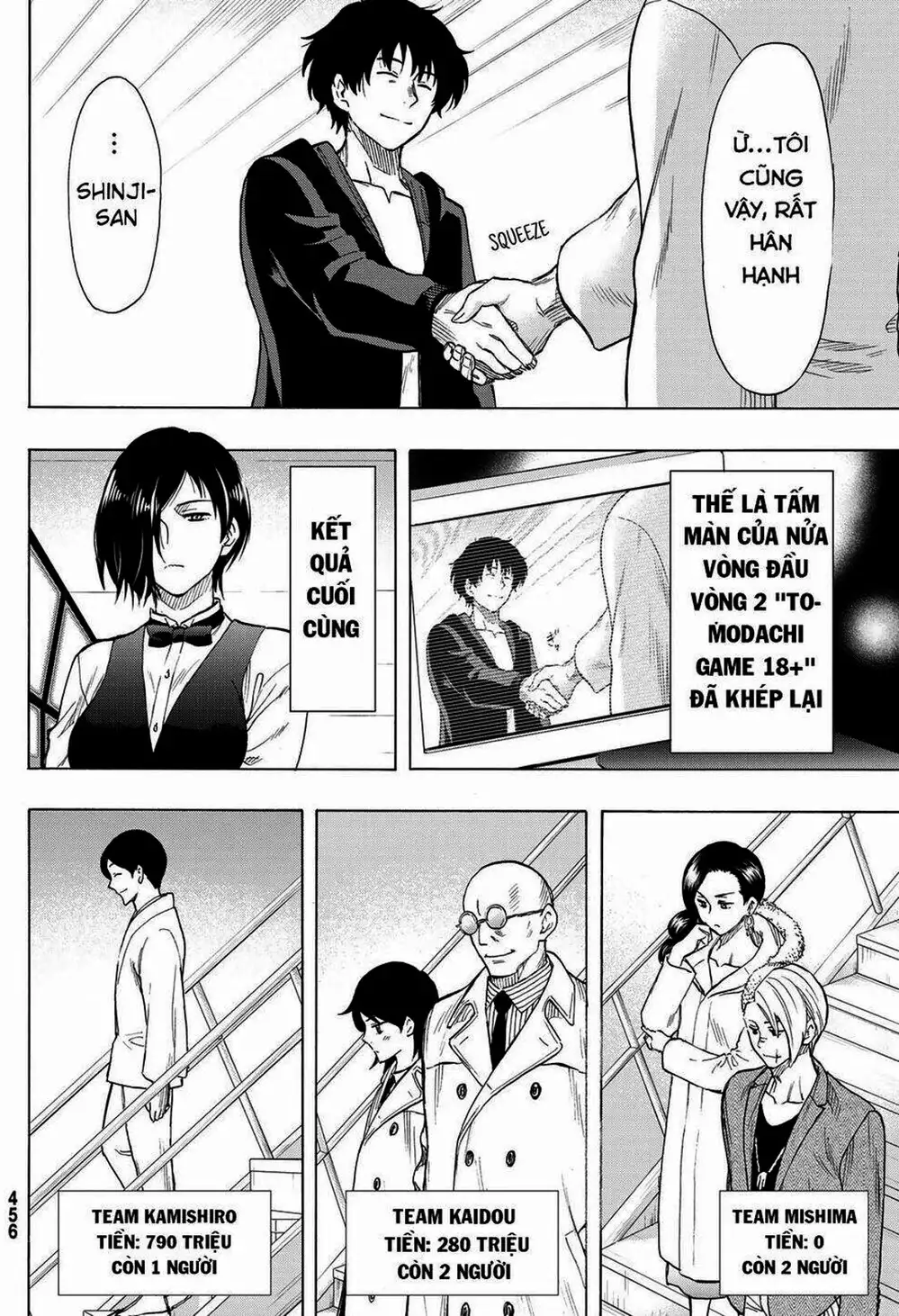 Truyện Tranh Trò Chơi Tình Bạn - Tomodachi Game trang 2