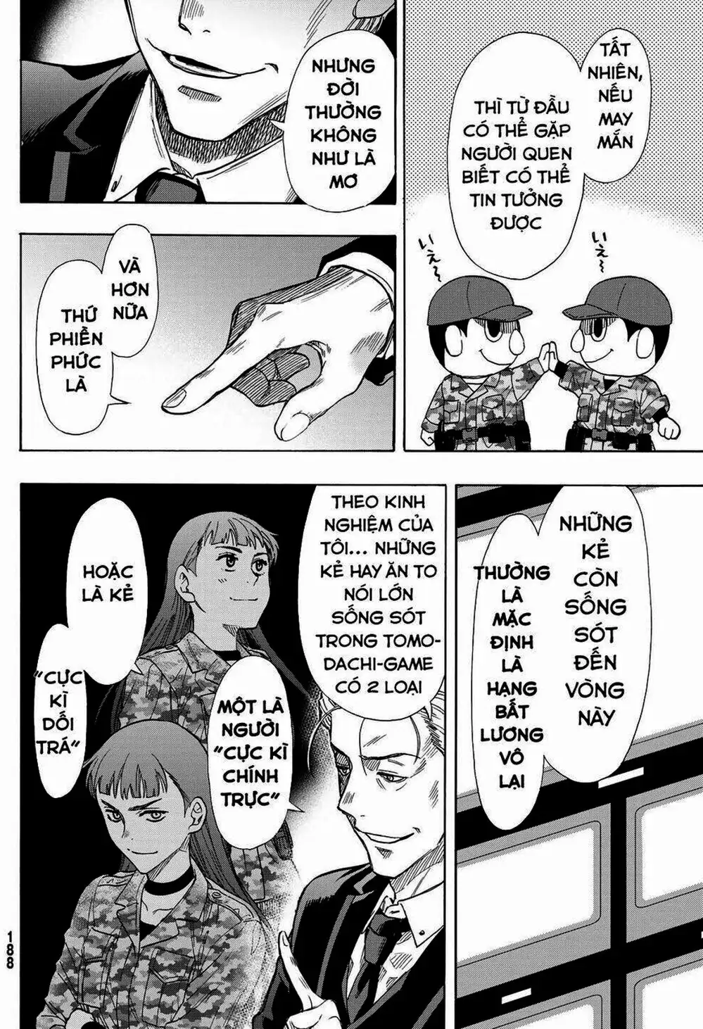 Truyện Tranh Trò Chơi Tình Bạn - Tomodachi Game trang 2