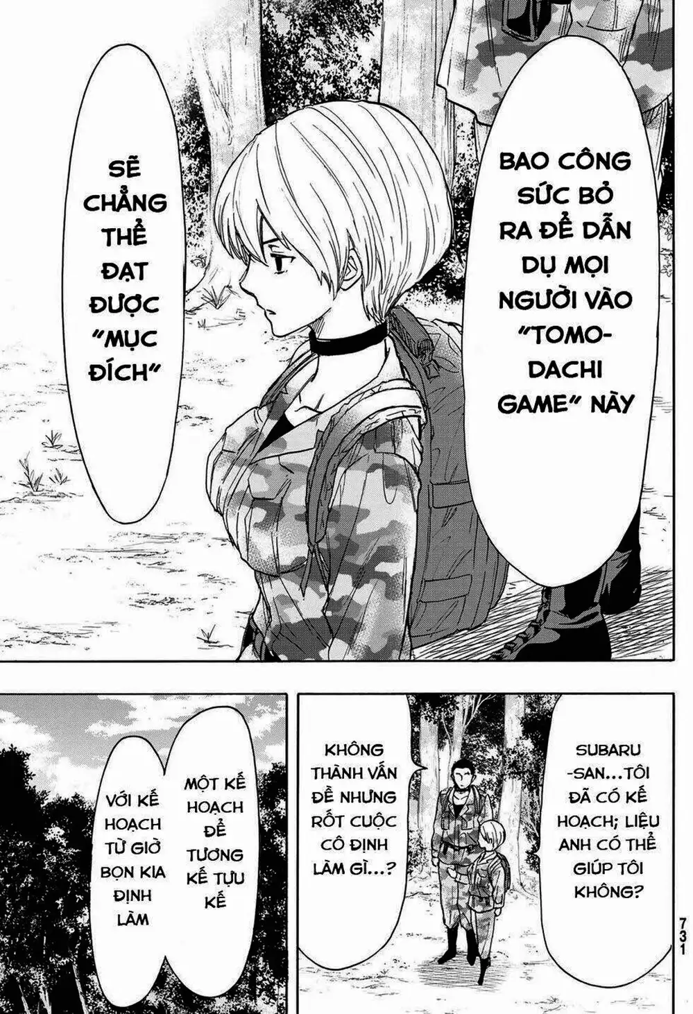 Truyện Tranh Trò Chơi Tình Bạn - Tomodachi Game trang 2