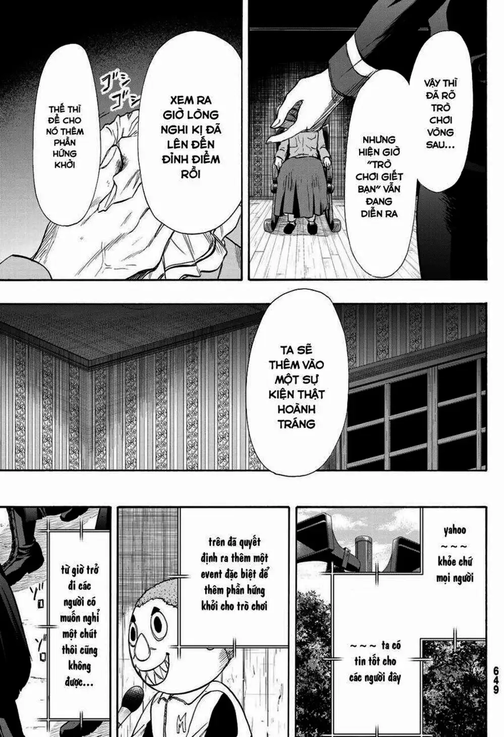 Truyện Tranh Trò Chơi Tình Bạn - Tomodachi Game trang 2