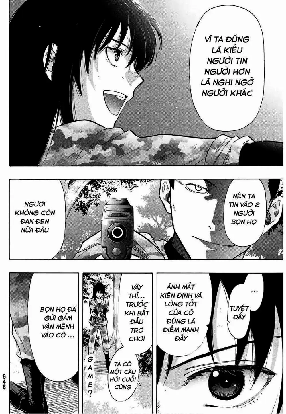 Truyện Tranh Trò Chơi Tình Bạn - Tomodachi Game trang 2