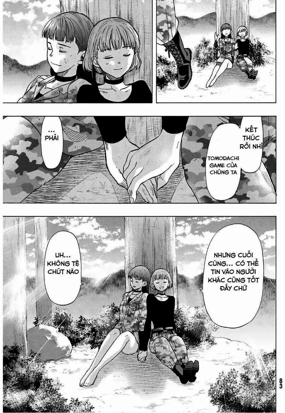 Truyện Tranh Trò Chơi Tình Bạn - Tomodachi Game trang 2