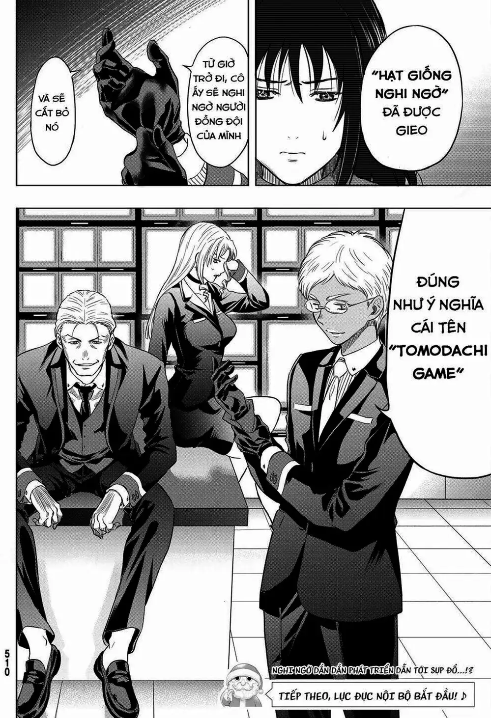 Truyện Tranh Trò Chơi Tình Bạn - Tomodachi Game trang 2