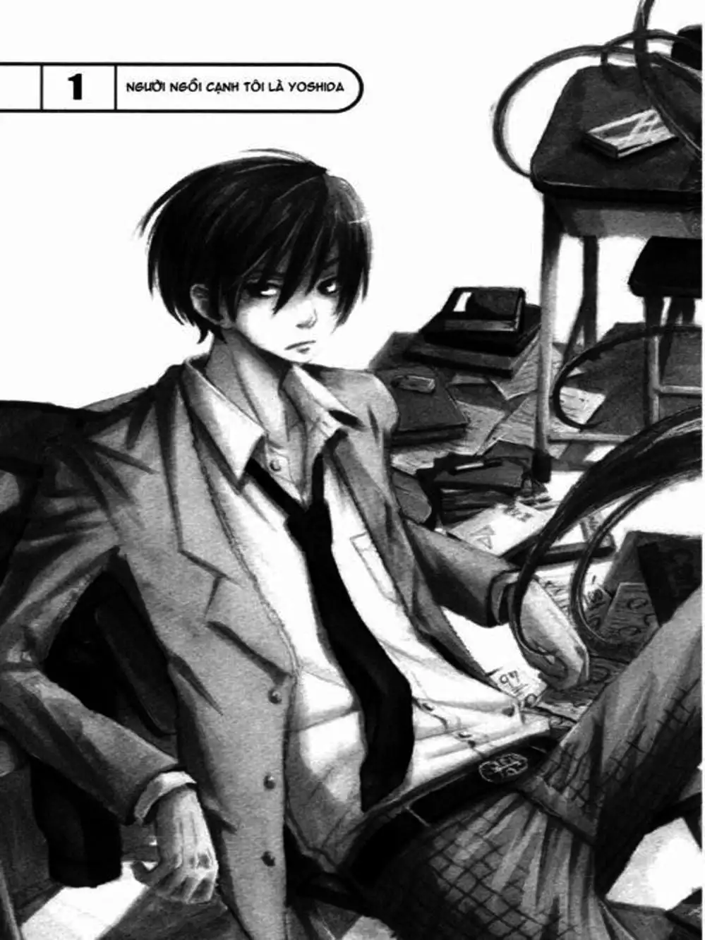 Truyện Tranh Quái Vật Bàn Bên - Tonari No Kaibutsu-Kun trang 4