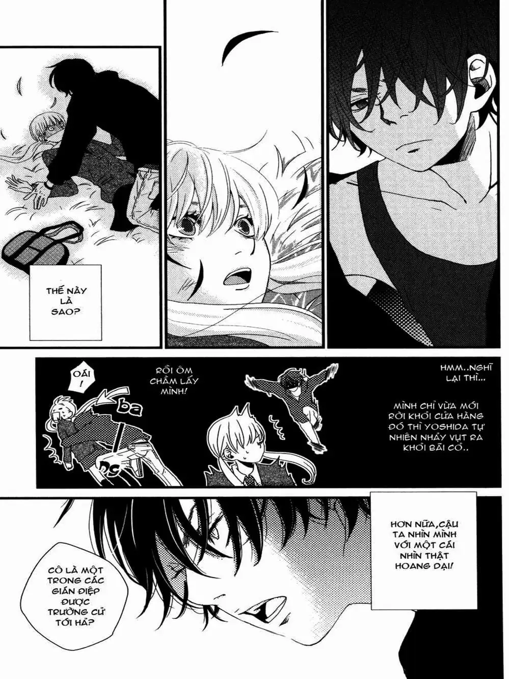 Truyện Tranh Quái Vật Bàn Bên - Tonari No Kaibutsu-Kun trang 4