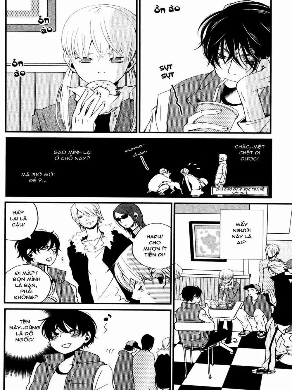 Truyện Tranh Quái Vật Bàn Bên - Tonari No Kaibutsu-Kun trang 4