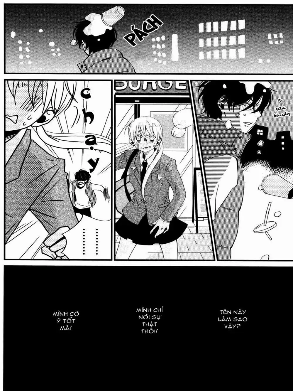 Truyện Tranh Quái Vật Bàn Bên - Tonari No Kaibutsu-Kun trang 4