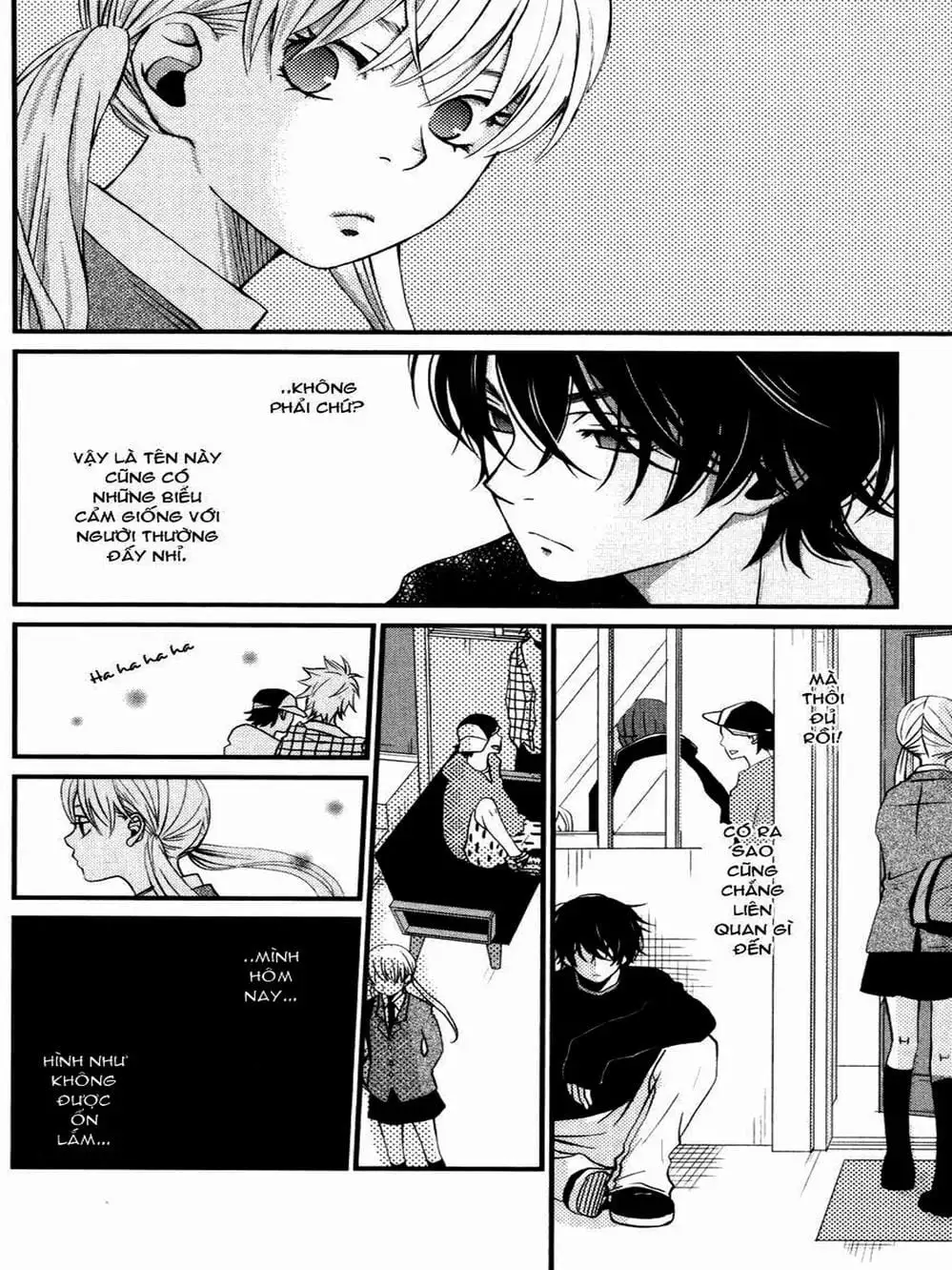 Truyện Tranh Quái Vật Bàn Bên - Tonari No Kaibutsu-Kun trang 4