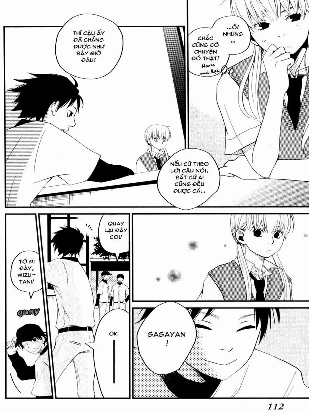 Truyện Tranh Quái Vật Bàn Bên - Tonari No Kaibutsu-Kun trang 4