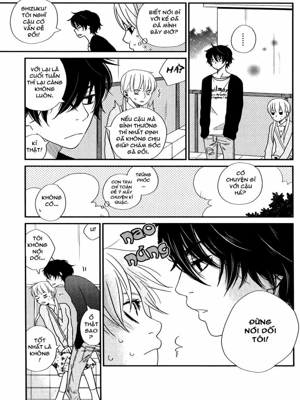 Truyện Tranh Quái Vật Bàn Bên - Tonari No Kaibutsu-Kun trang 4