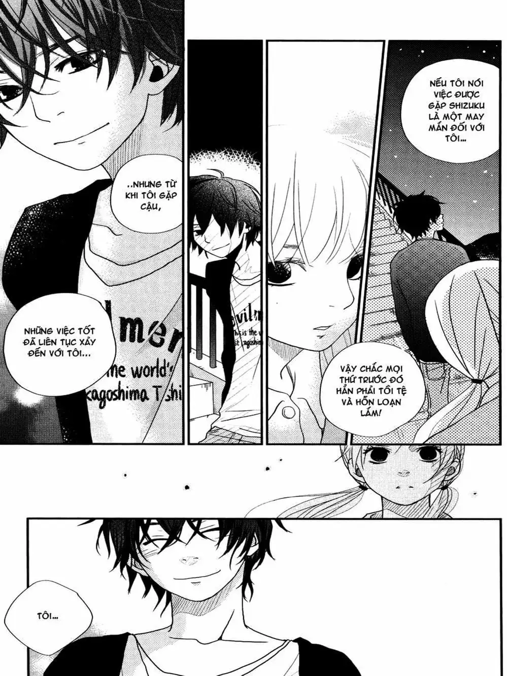 Truyện Tranh Quái Vật Bàn Bên - Tonari No Kaibutsu-Kun trang 4