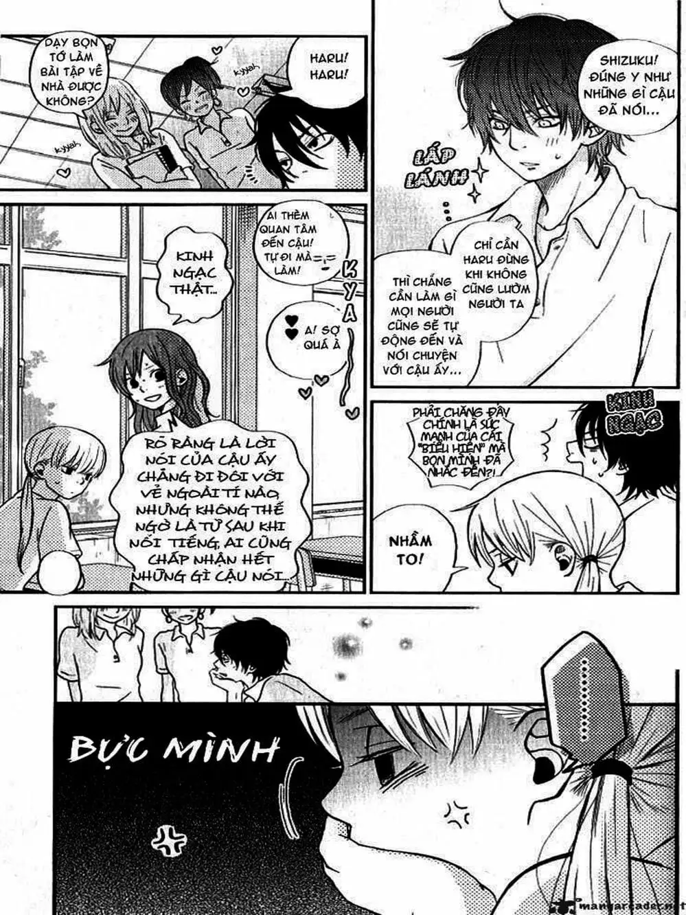 Truyện Tranh Quái Vật Bàn Bên - Tonari No Kaibutsu-Kun trang 4