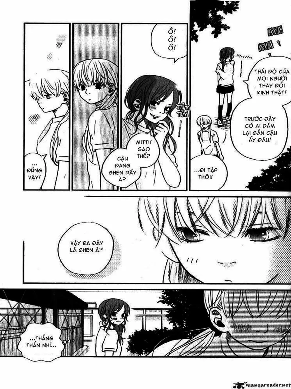 Truyện Tranh Quái Vật Bàn Bên - Tonari No Kaibutsu-Kun trang 4