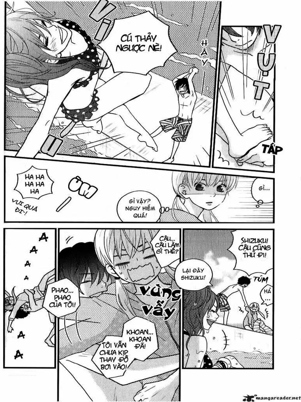 Truyện Tranh Quái Vật Bàn Bên - Tonari No Kaibutsu-Kun trang 4