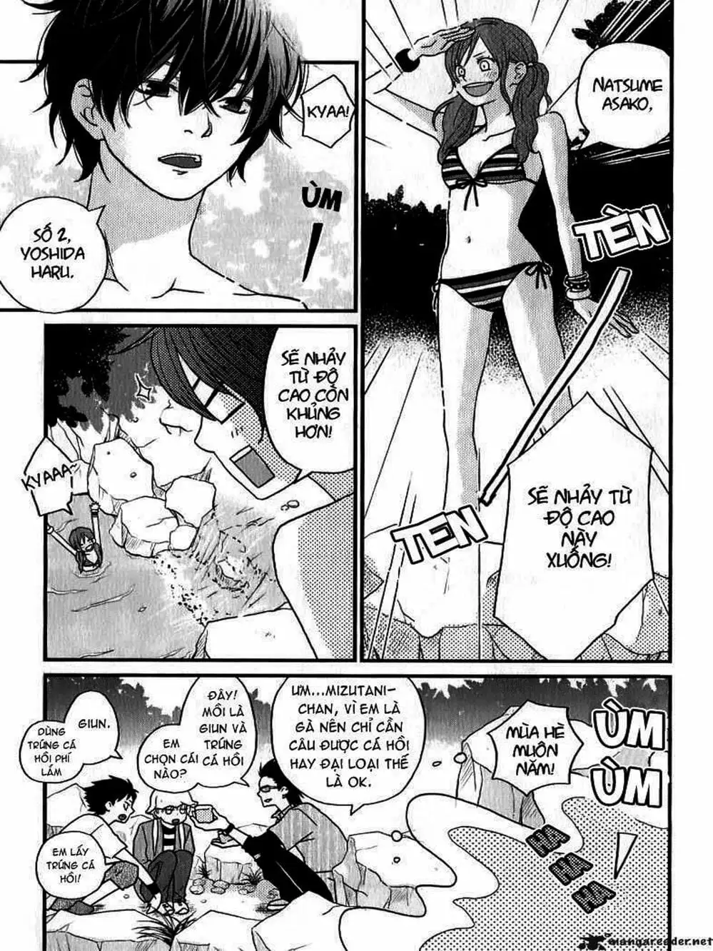 Truyện Tranh Quái Vật Bàn Bên - Tonari No Kaibutsu-Kun trang 4