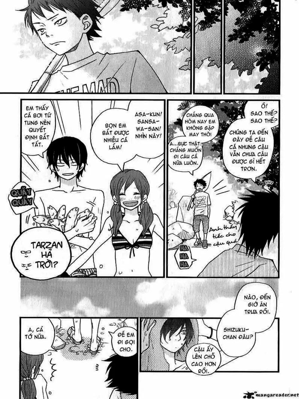 Truyện Tranh Quái Vật Bàn Bên - Tonari No Kaibutsu-Kun trang 4